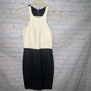 Mason‎ X Intermix Leather Sleeveless Dress Size 0